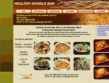 Tablet Screenshot of chinesetakeawayfoods.com.au